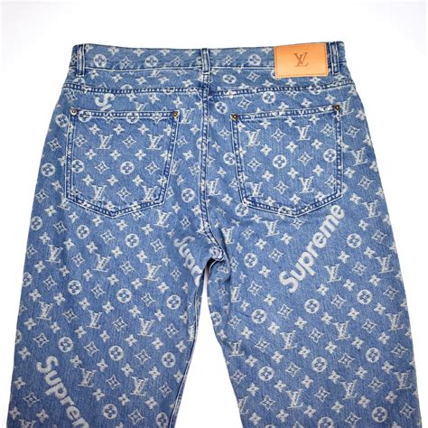 louis vuitton supreme denim